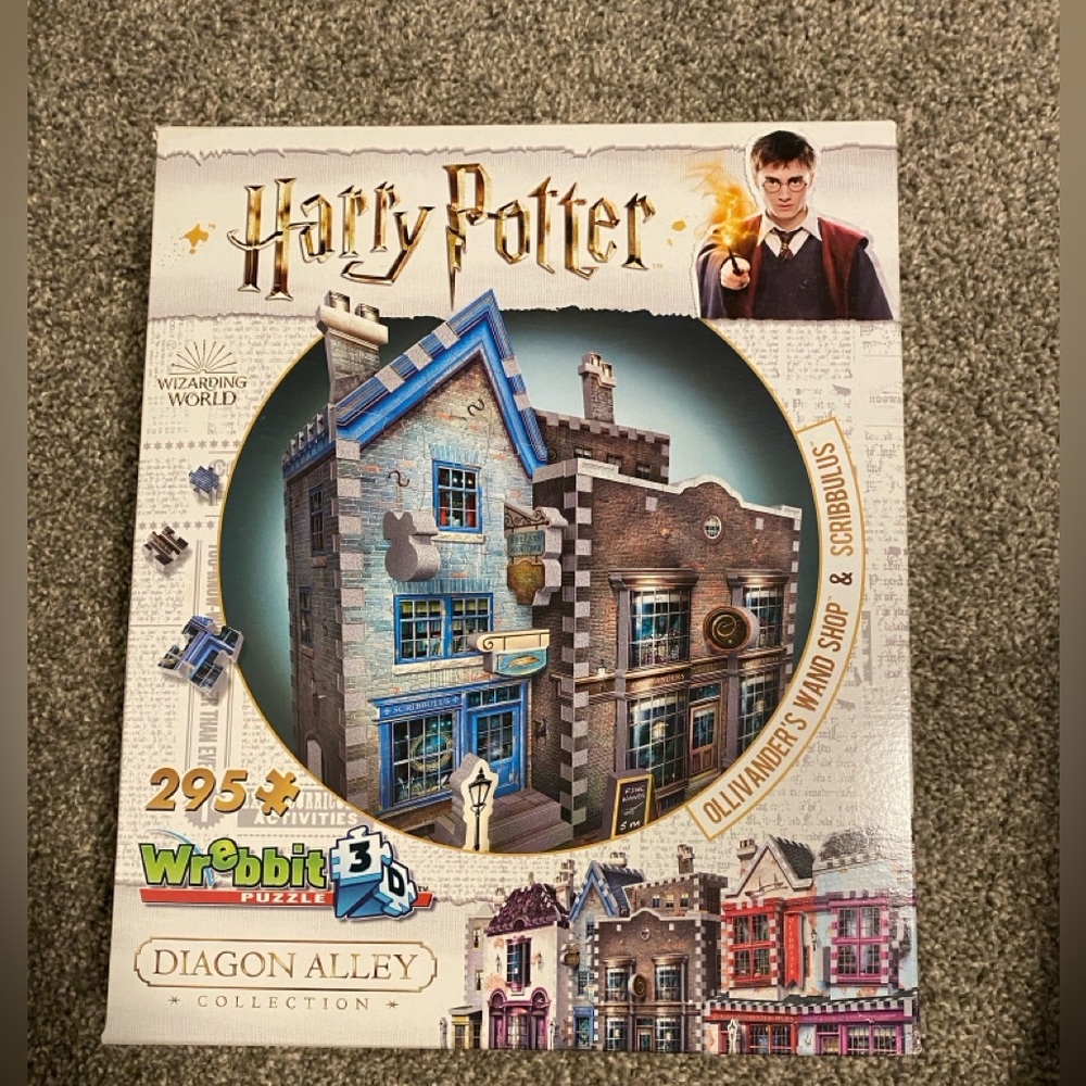 Harry Potter 3D Puzzle Olivander’s Wand Shop